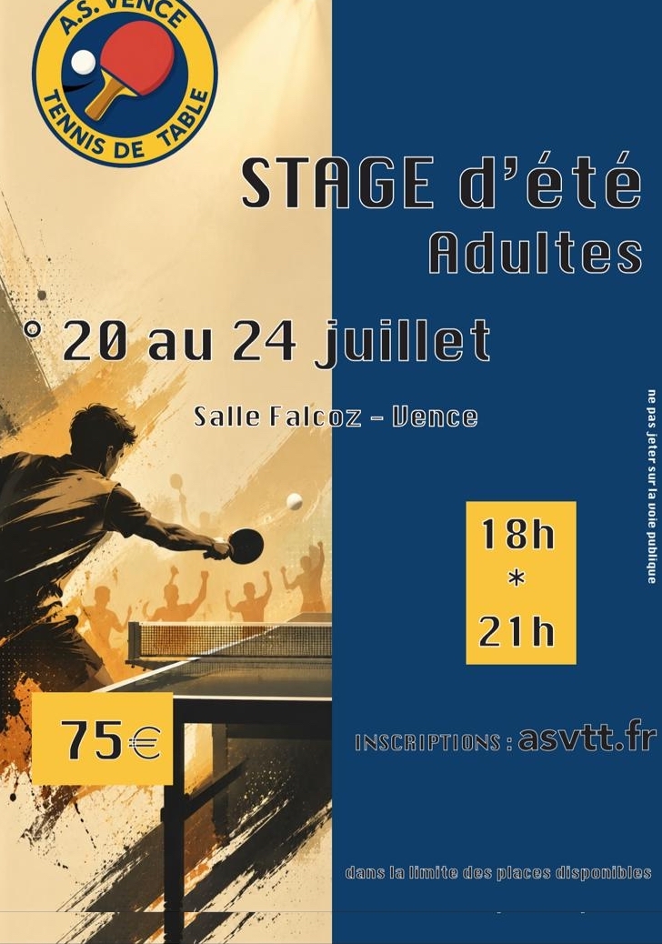 Stage Adultes 26-E - 20-24/07/2026 18h-22h à Falcoz