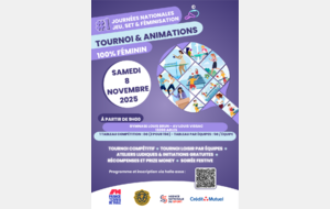 1ère journée nationale Jeu, Set et Féminisation - Arles