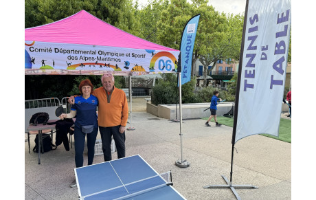 La Caravane du Sport (CDOS06) à Vence le samedi 20 avril 2024 