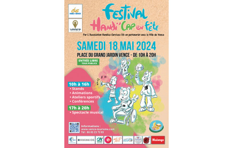 Handi'Cap en Fête le samedi 18 mai